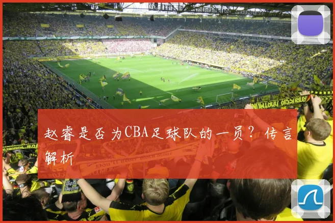 赵睿是否为CBA足球队的一员?传言解析